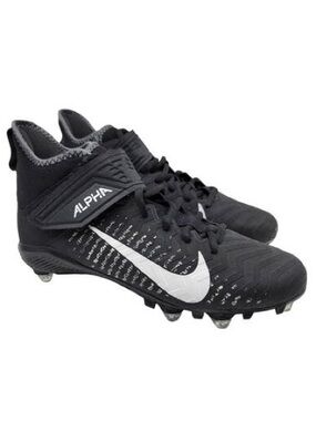 Nike Black and White Alpha Men’s Football Cleats